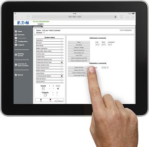 Automatic monitoring of emergency lighting 