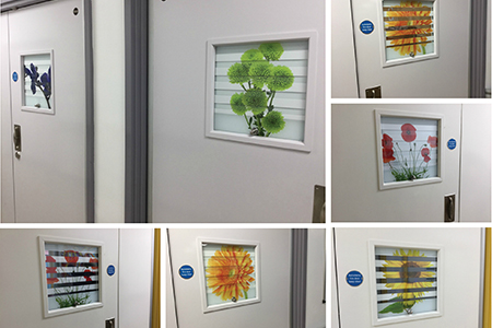Vision panels with visual appeal