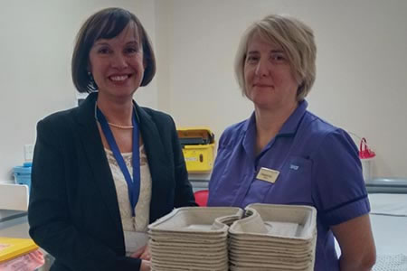 More time for care, less time cleaning trays