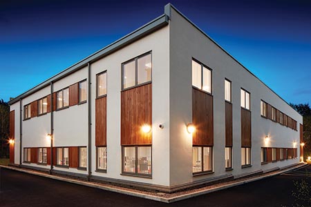 Stylish office block for cancer centre
