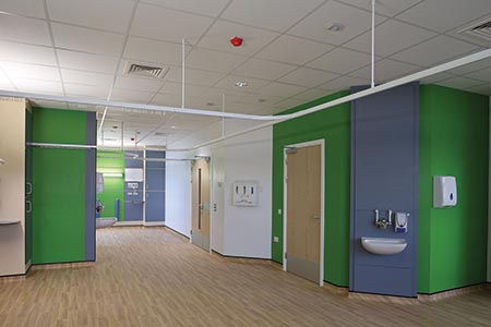 Practical, resilient flooring for new maternity unit