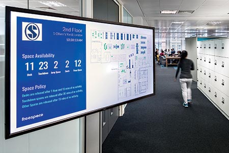 Sensors help optimise use of space in the workplace