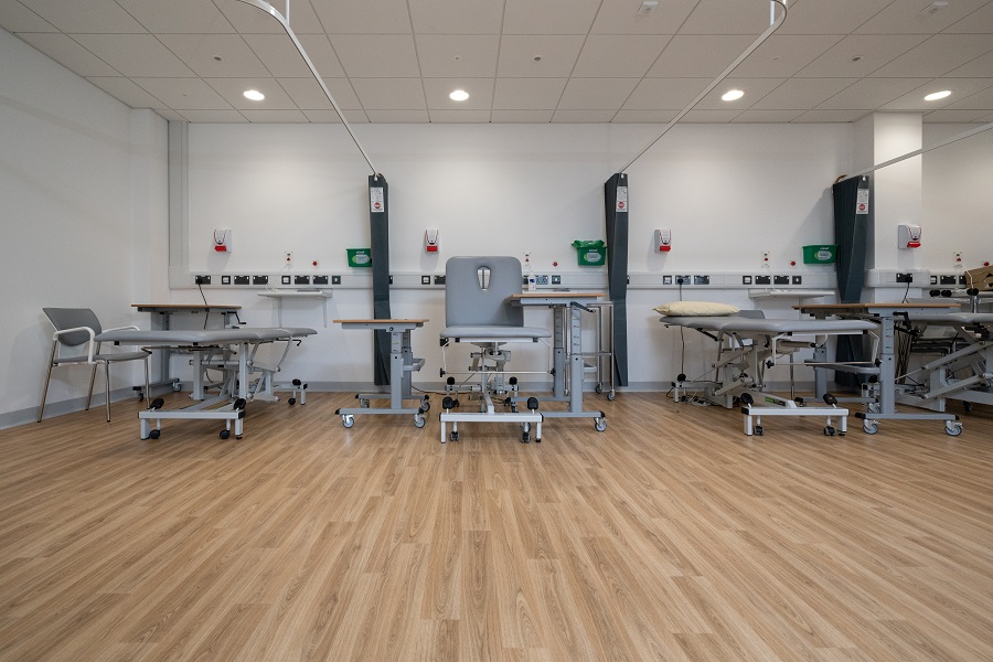 Robust and attractive flooring for Welsh Integrated Care Centre