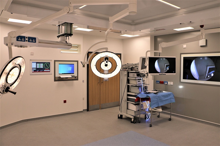 Integrated digital theatre delivered at Epsom Hospital