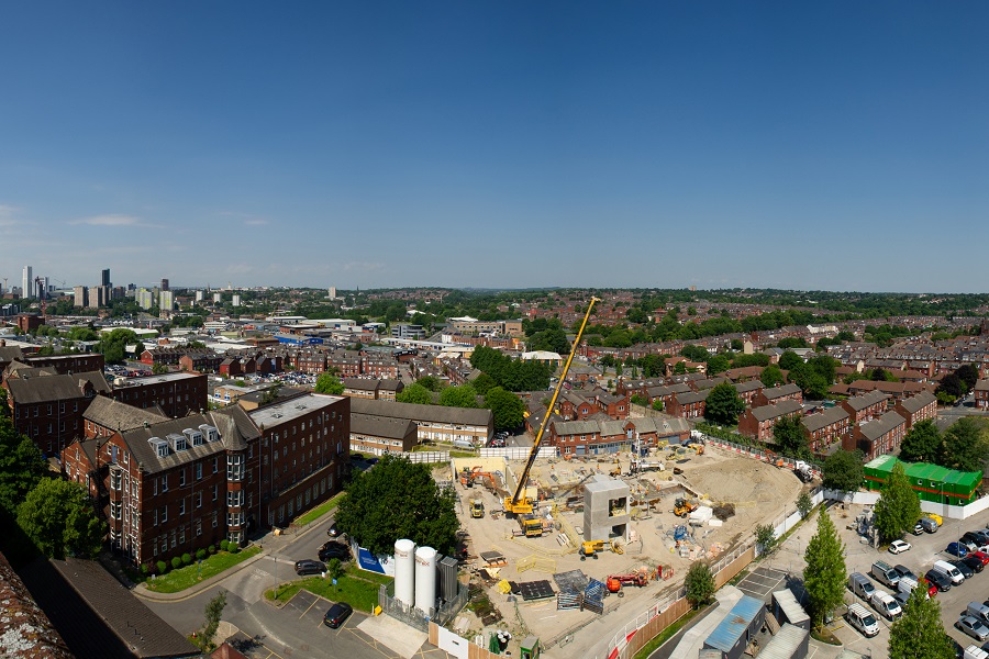 Above-ground construction begins on new St James’ pathology laboratory 