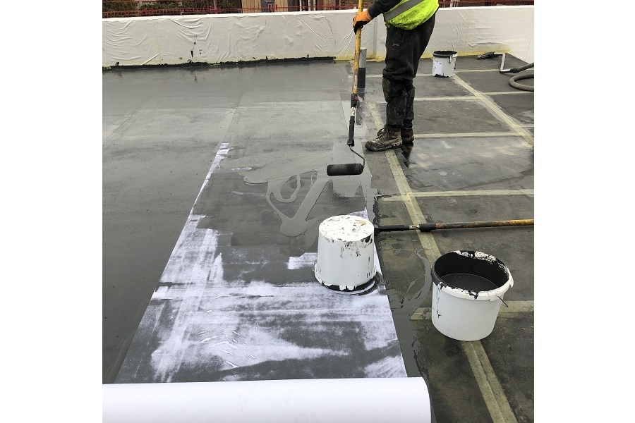 Cold-applied liquid waterproofing system shows its benefits