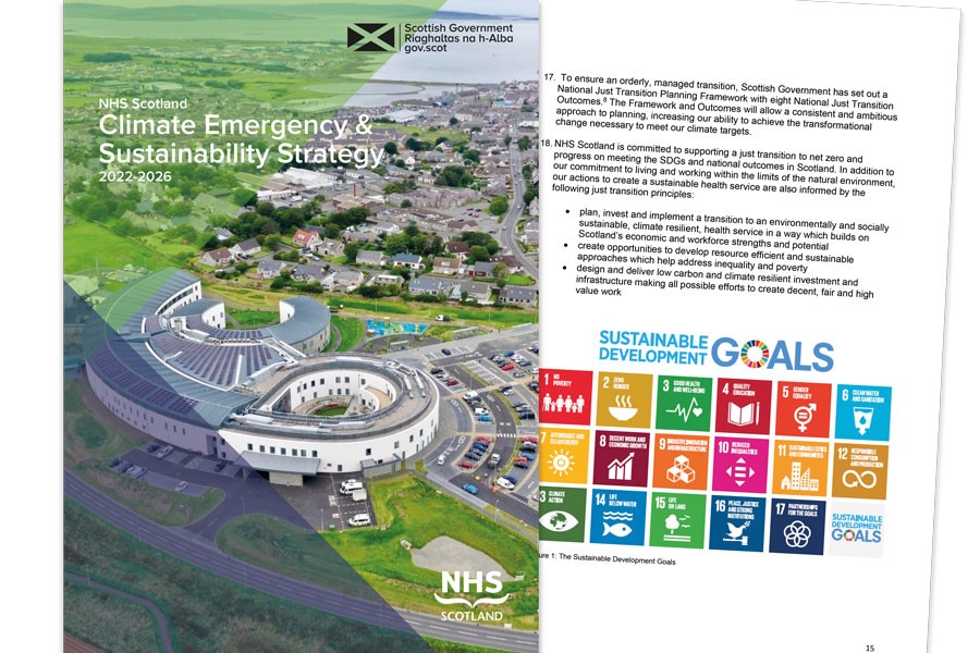 Environmental strategy launched at low-carbon Orkney hospital