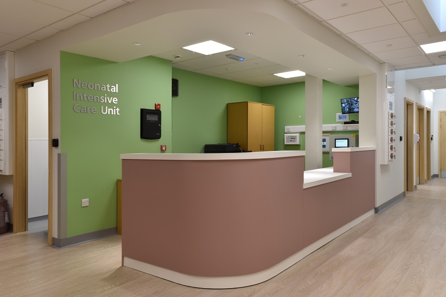 Refurbished NICU opens at Queen Elizabeth Hospital 