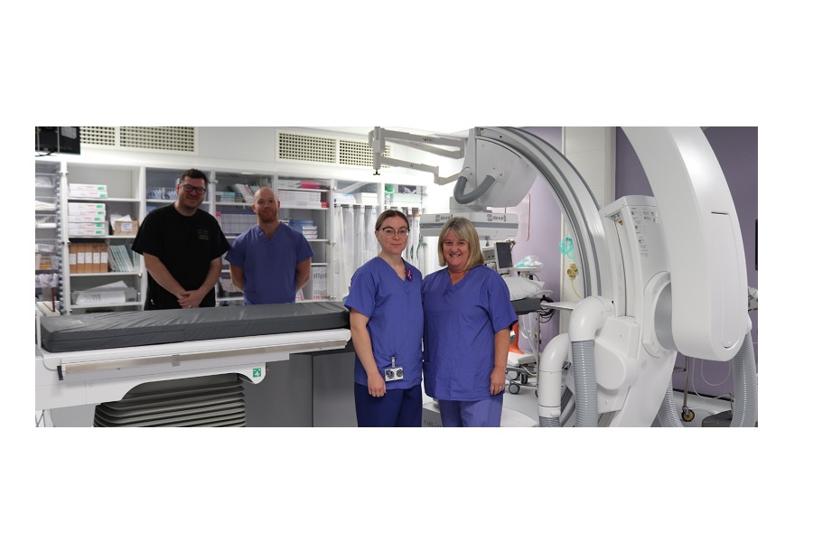 New interventional radiology suite at Wrexham Maelor 