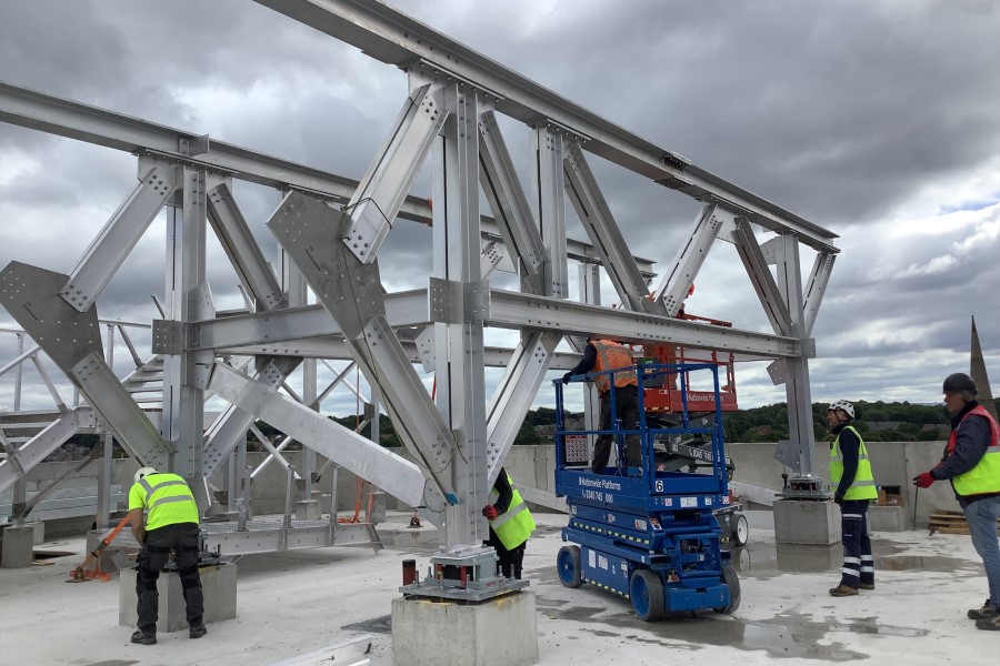 Rooftop helipad ‘first’ completed at Greater Manchester Major Trauma Hospital 