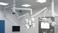 Ceiling arm system meets user needs