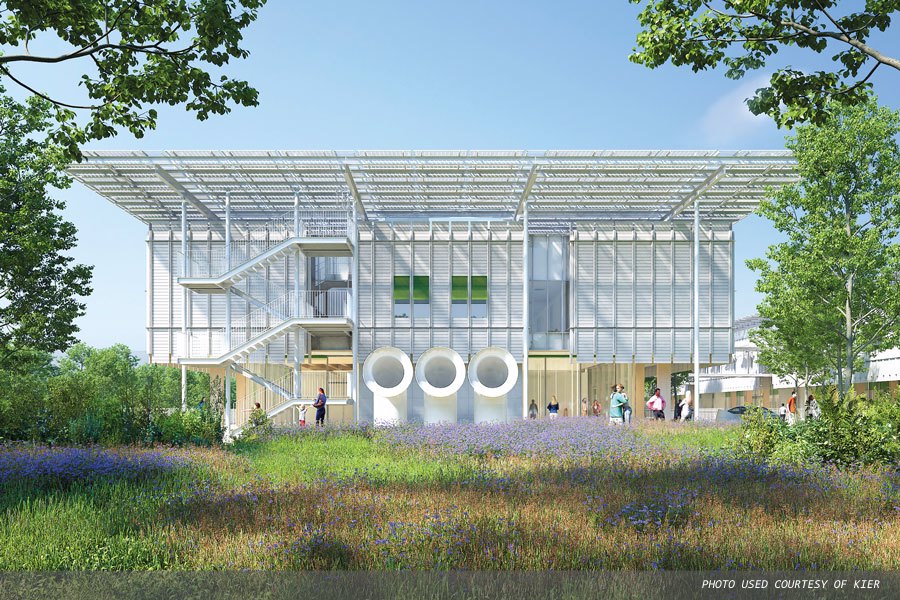 Devizes facility – a ‘pioneer  in green estate design’