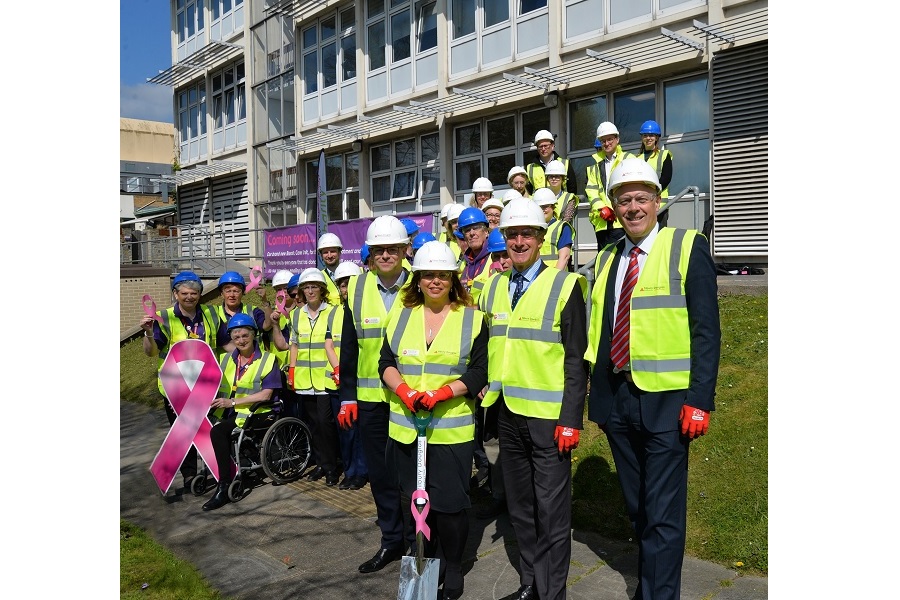 Tilbury Douglas marks start of construction at Yeovil District Hospital’s new  Breast Cancer Unit
