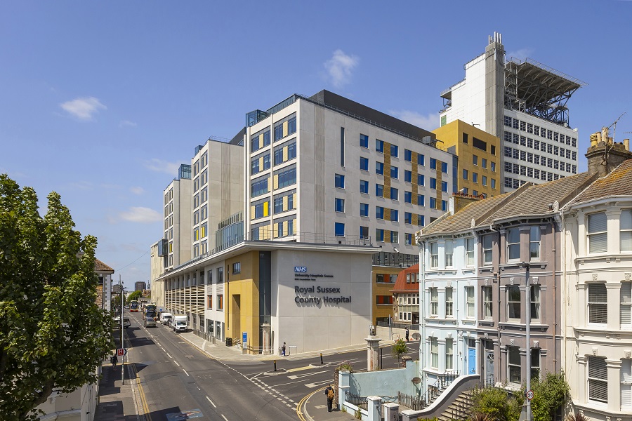 Photos released of new £500 m Brighton trauma, teaching, and tertiary facility