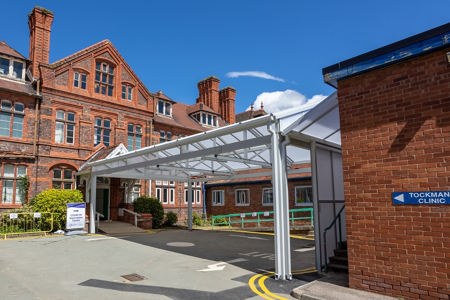 Transforming healthcare spaces – the impact of Twinfix canopies