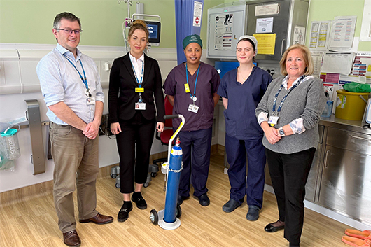 Bath Trust cuts carbon footprint with anaesthetic gas switch