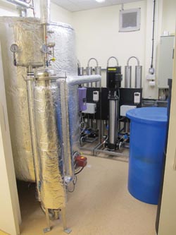 Water treatment system helps meet increased reprocessing demand