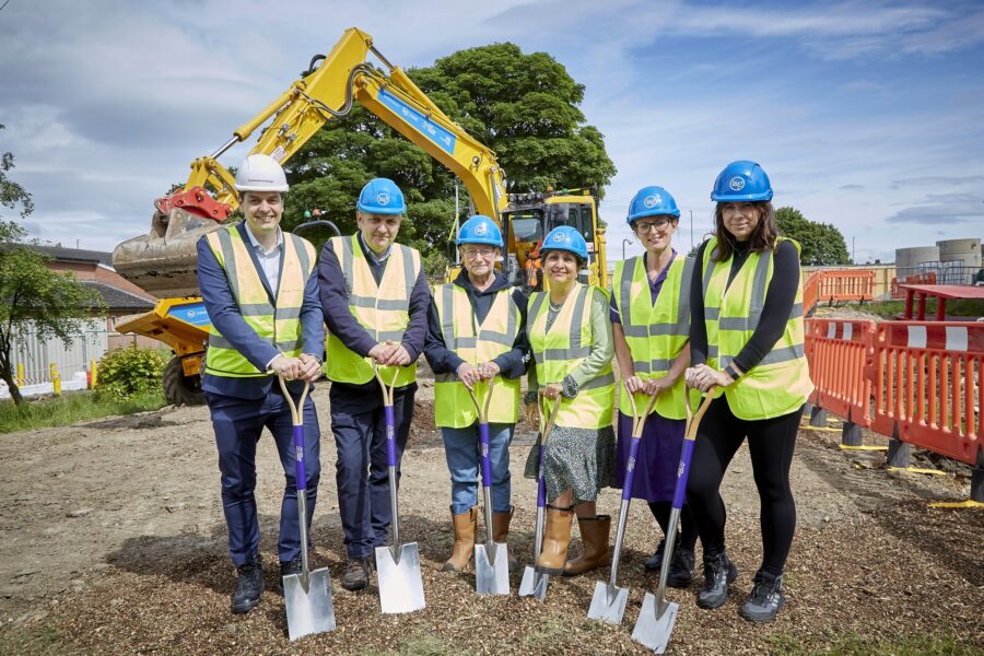 First diggers on site for the new Rob Burrow Centre 