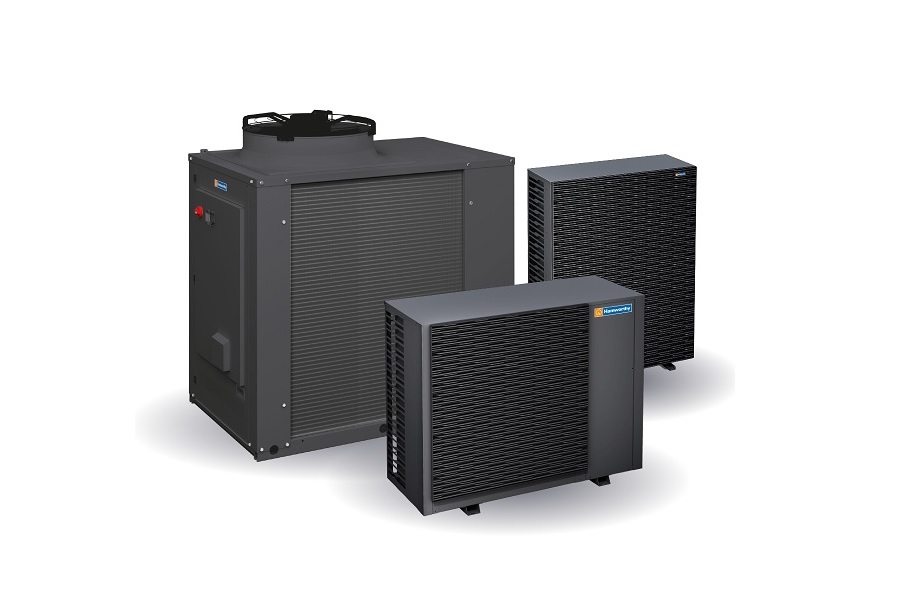 High temperature heat pump range with natural refrigerant 	