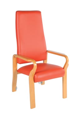 Quick and easy-to-clean patient chair