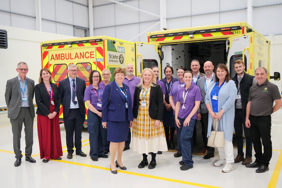 £1m North-West ambulance base opens in Warrington