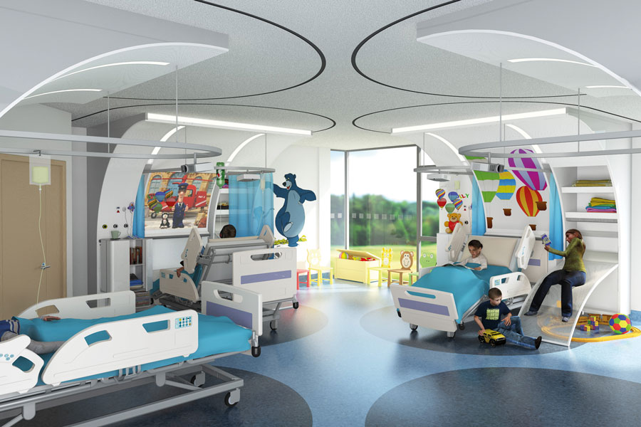 Teaching can learn from paediatric healthcare design