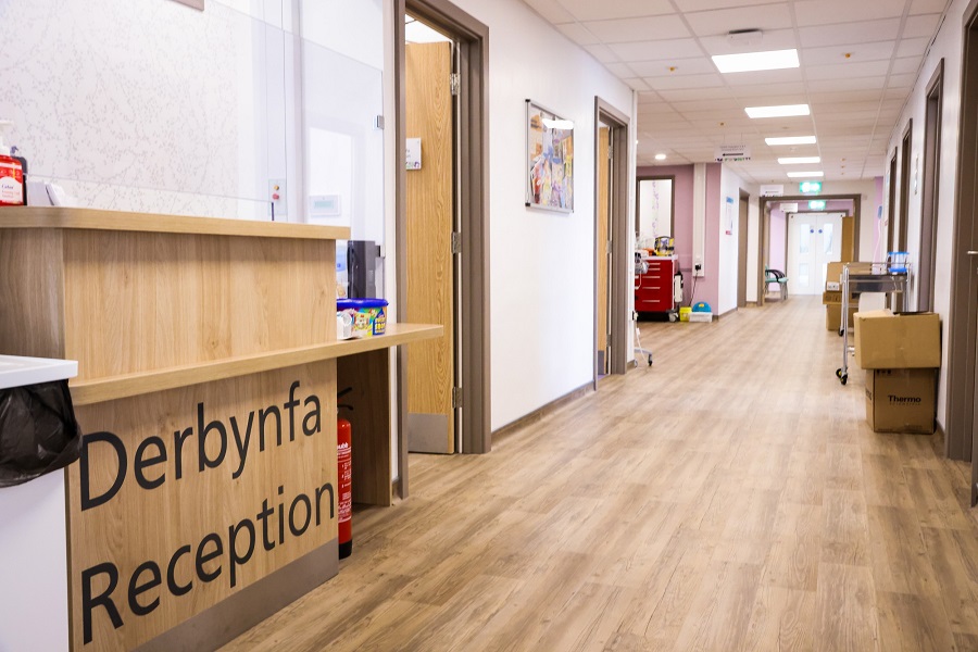 Flooring ‘transforms’ key areas at Royal Gwent Hospital