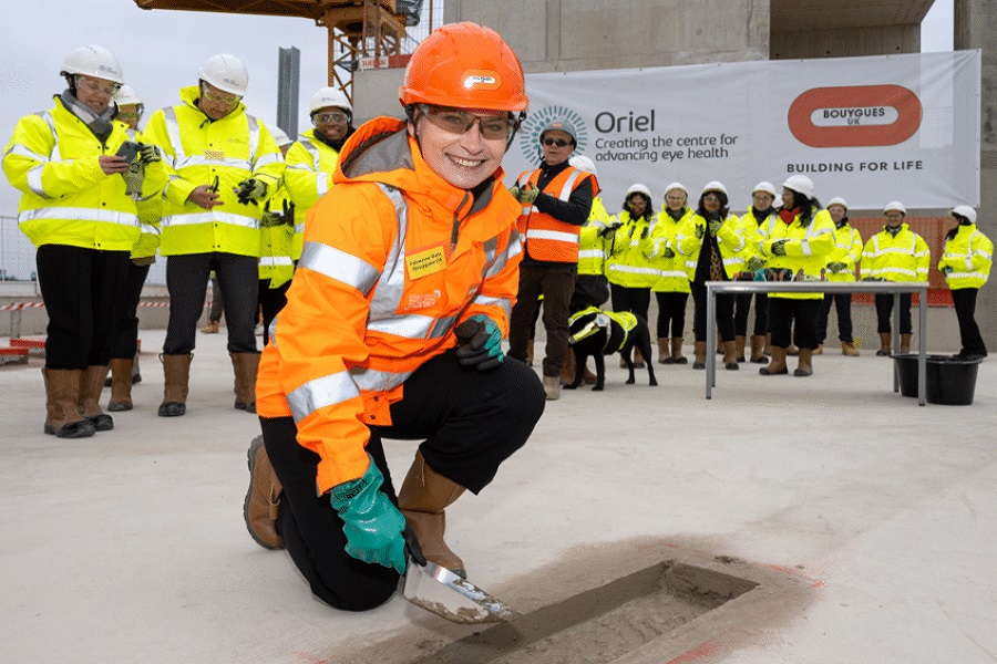 Milestone marked for new London centre for advancing eye health