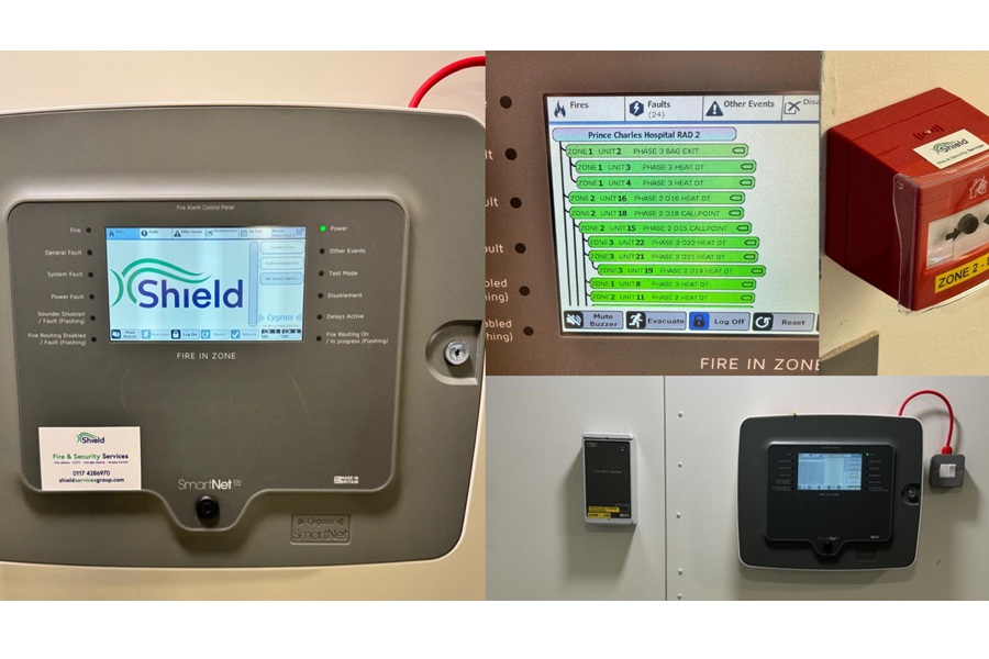 Wireless fire safety system installed in three days at Merthyr Tydfil hospital 