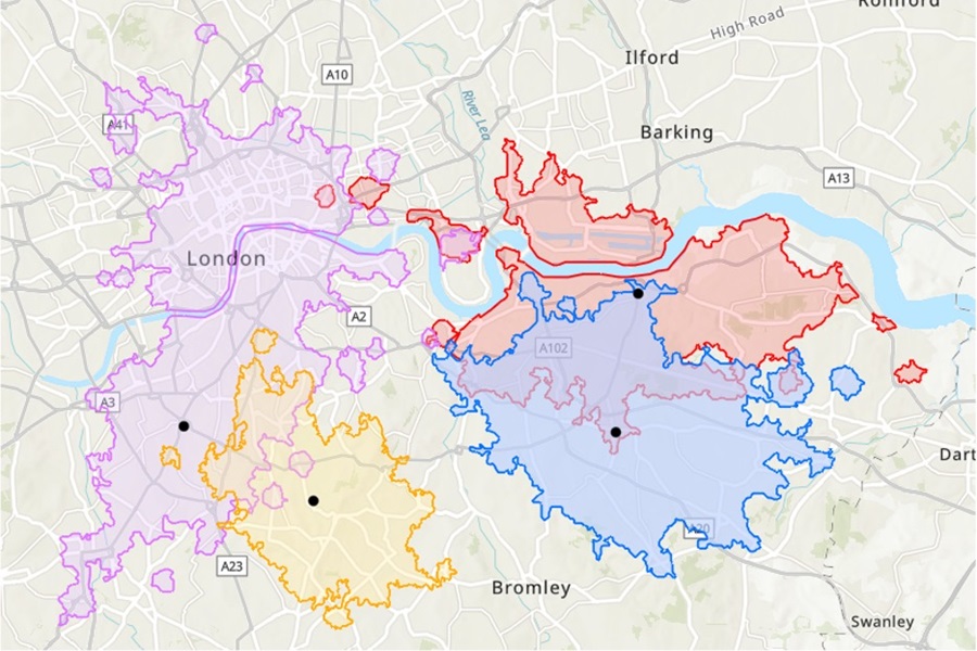 Spatial analysis helps locate new women’s and girls’ health hubs in south-east London
