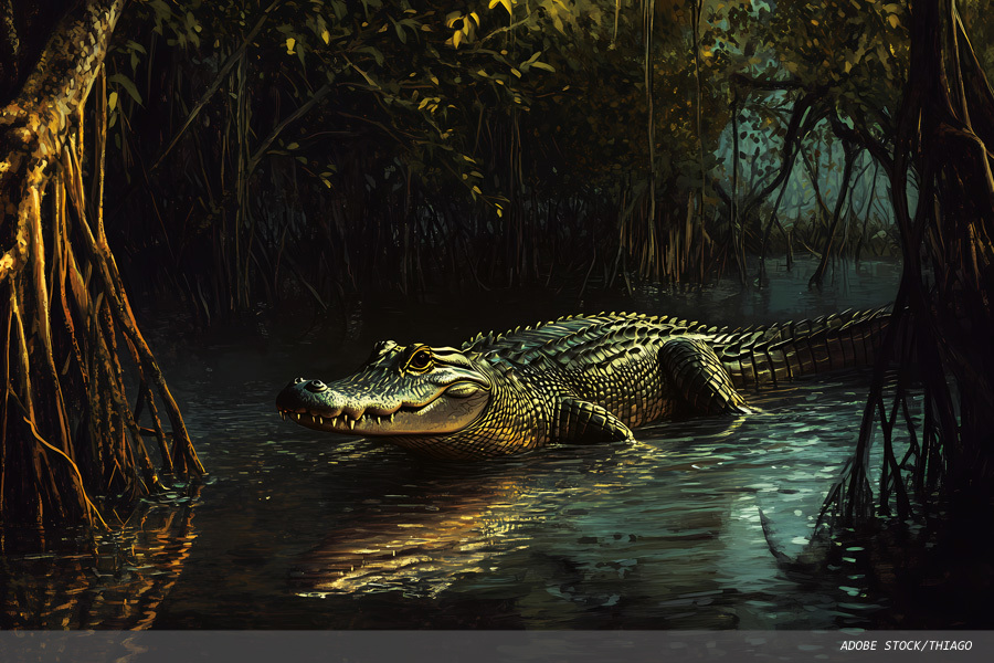 Alligators, swamps, and estates management